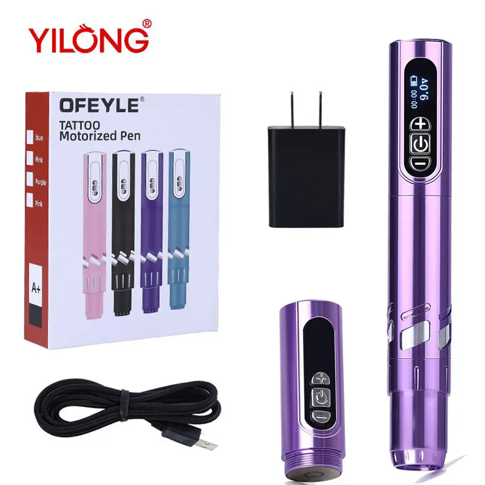 Wireless Tattoo Pen Suitable for Eyebrow and Lip Tattoos