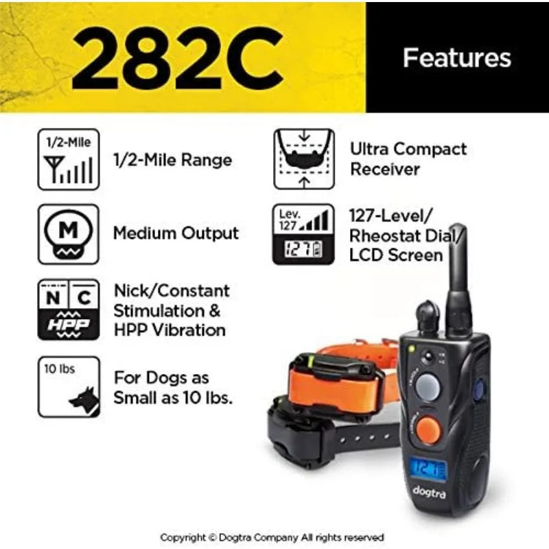 Remote Training E-Collar for 2 Dogs