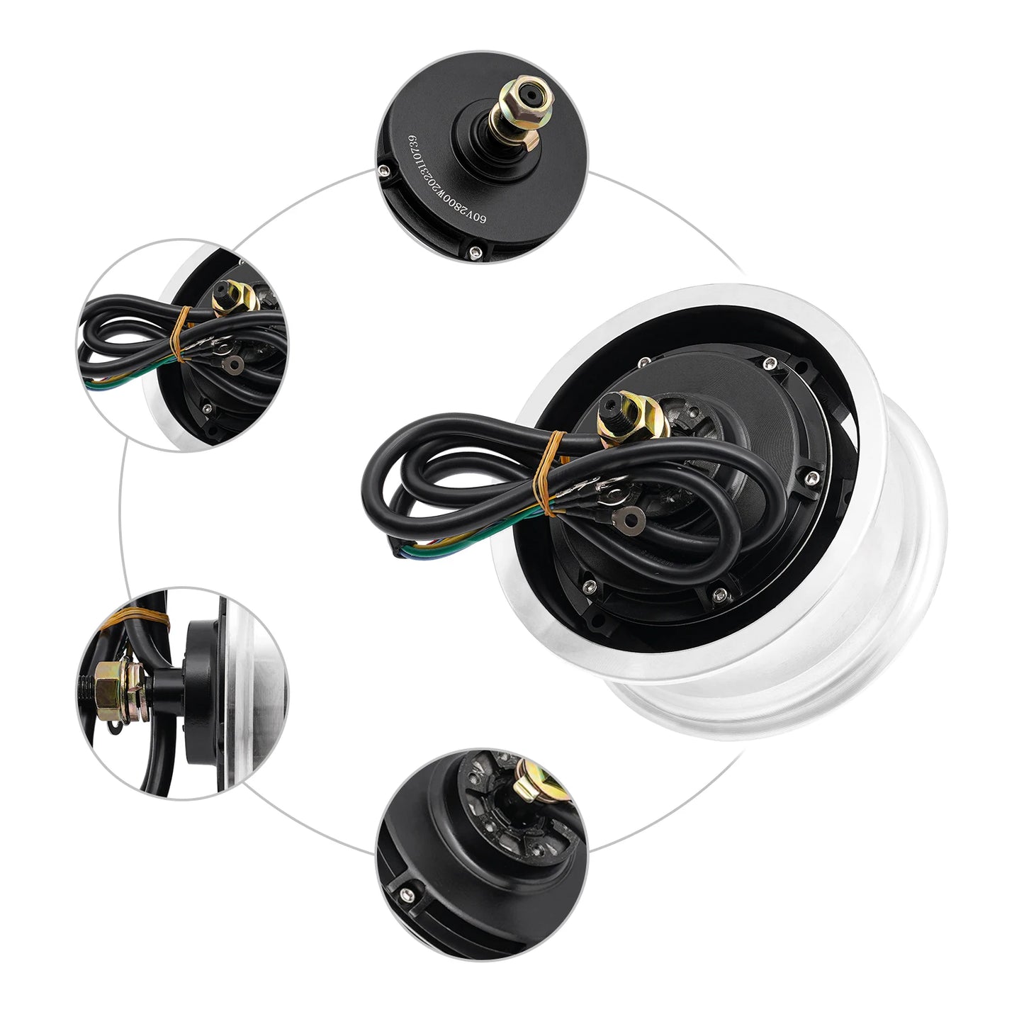 2800W Hub Motor for Electric Scooters