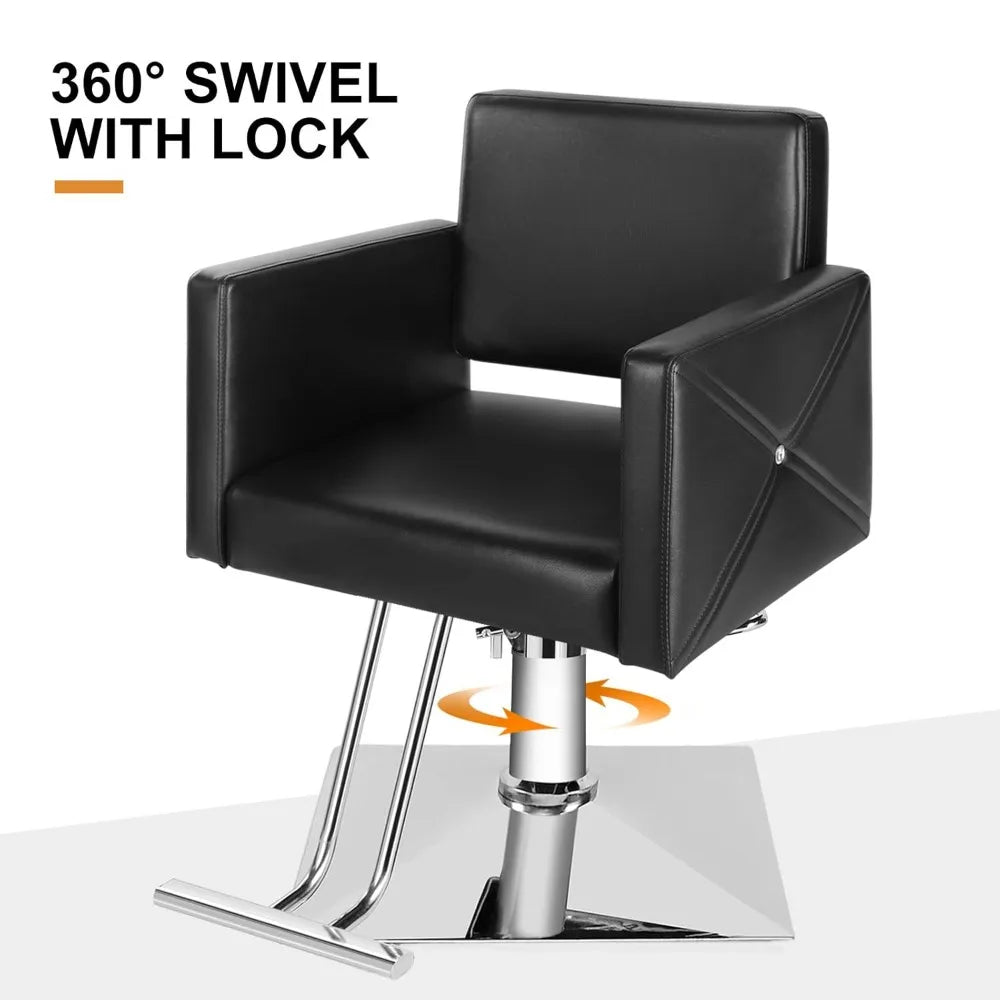 Stylist Chair with Heavy Duty Hydraulic Pump