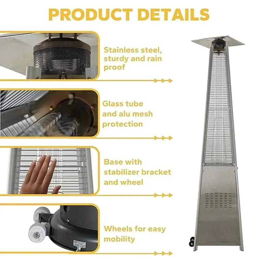 42,000 BTU Pyramid Propane Heater