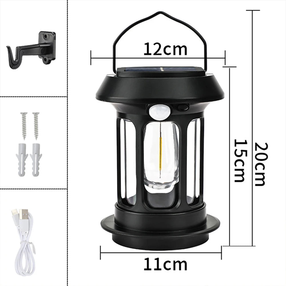 Solar Motion Sensor Lantern
