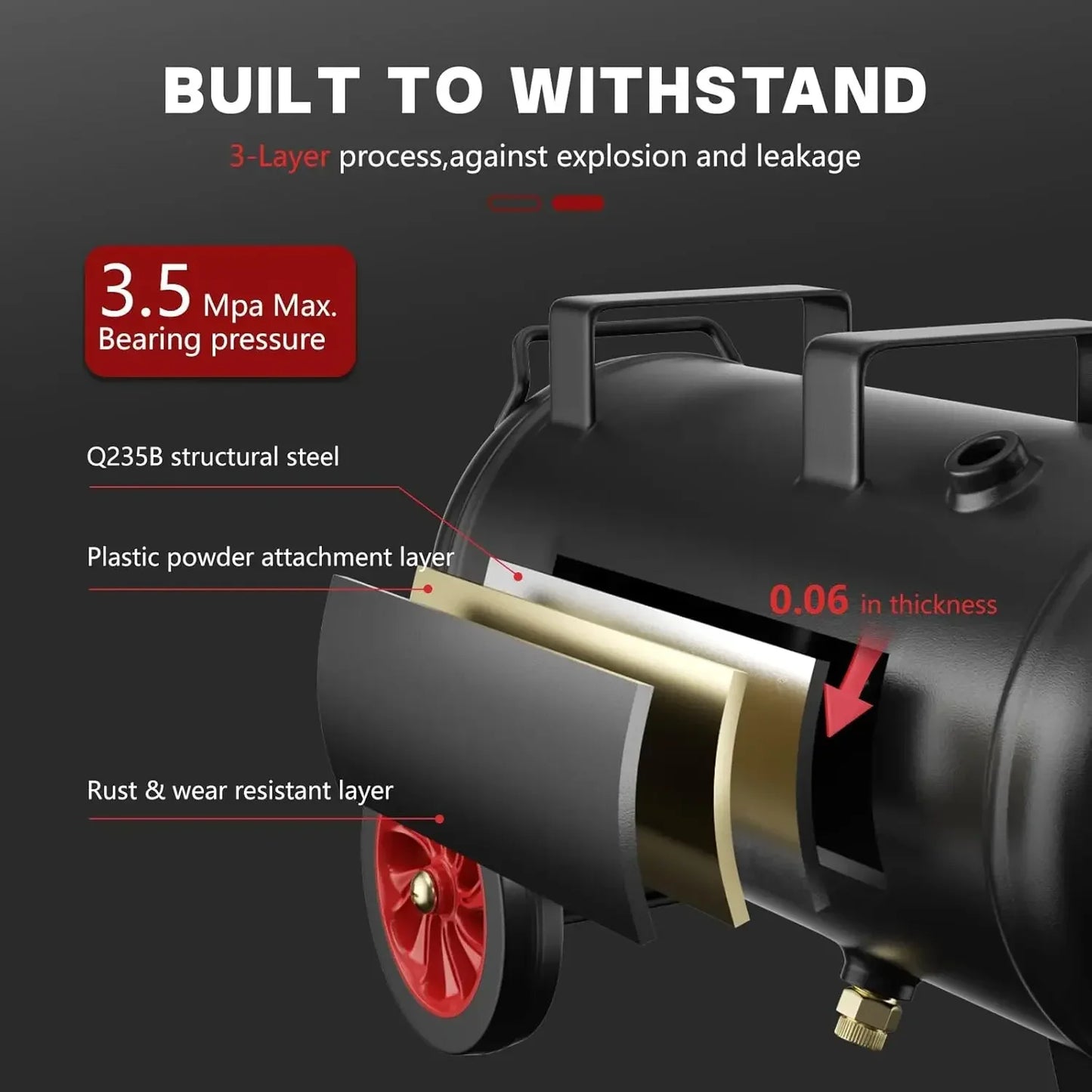 8 Gallon Electric Air Compressor