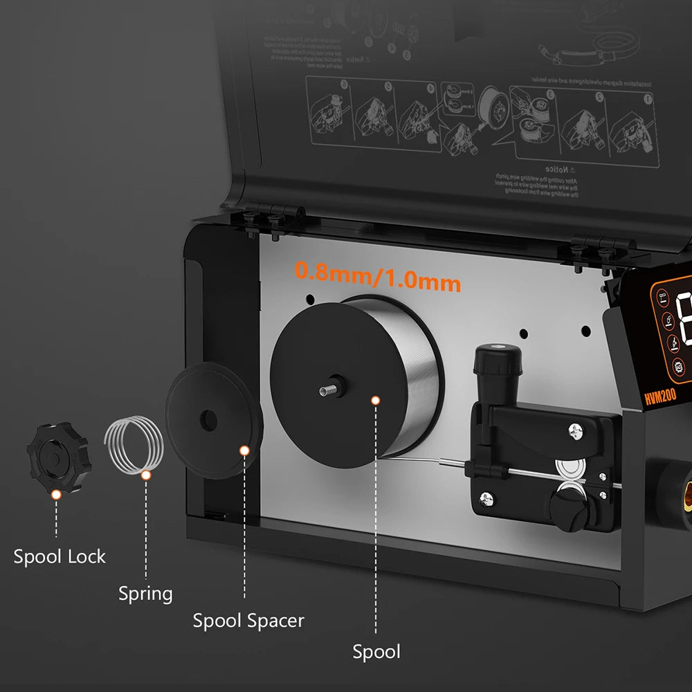 3 in 1 Semi-Automatic Welding Machine Gasless