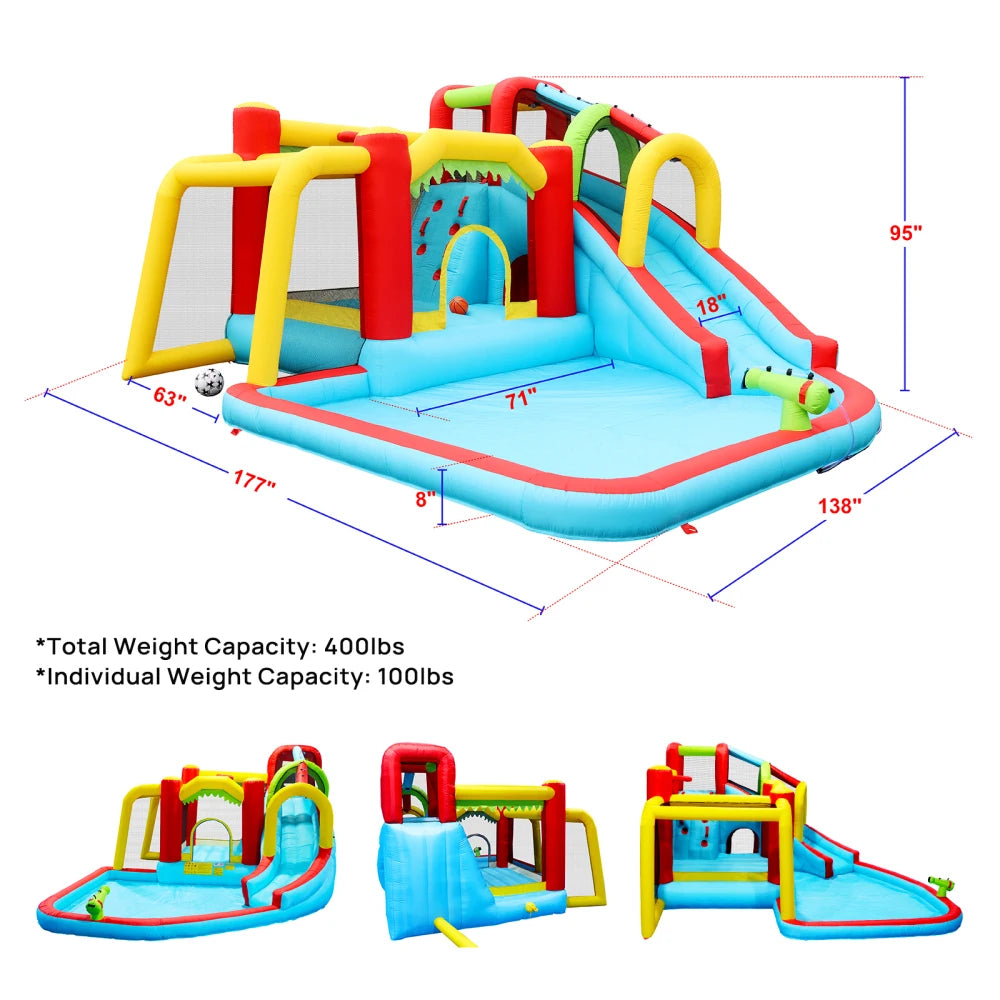 Inflatable Slide Water Park Bouncing House