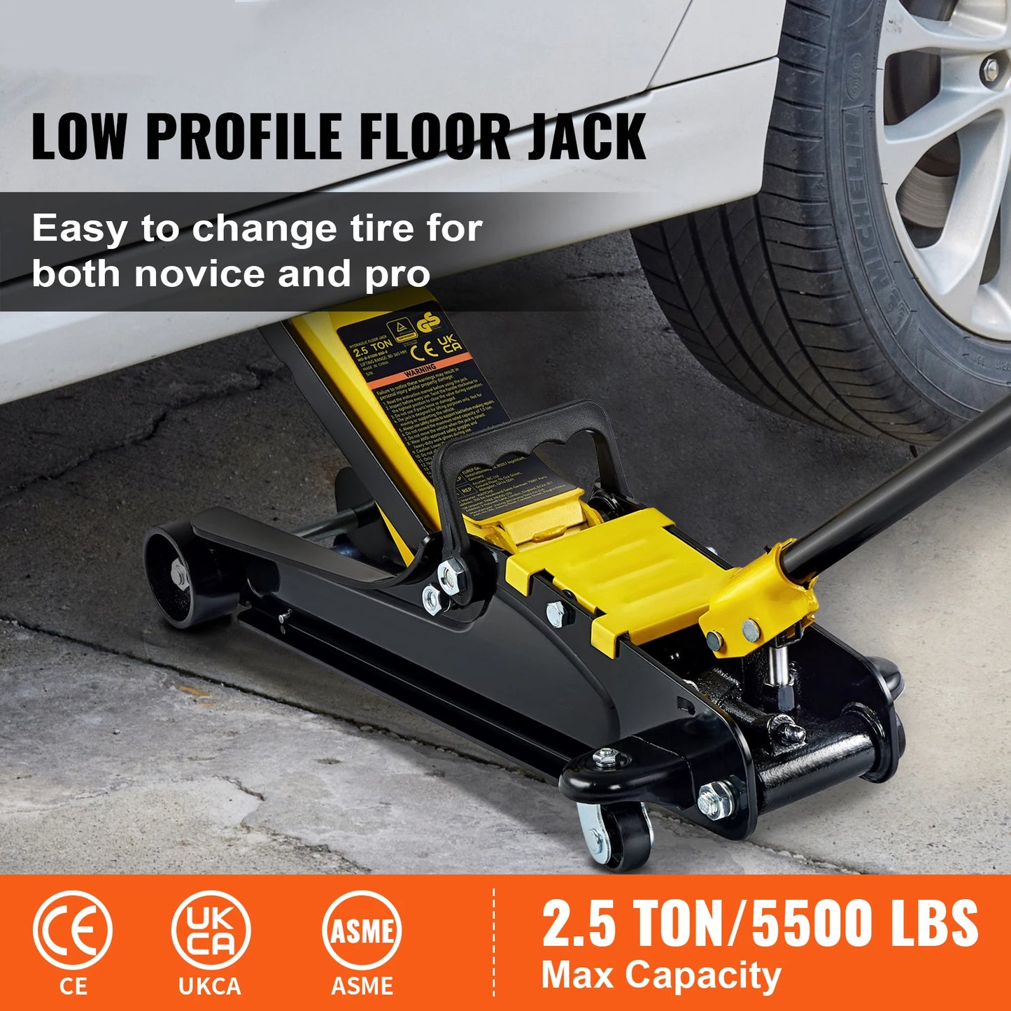 2.5T Floor Hydraulic Jack