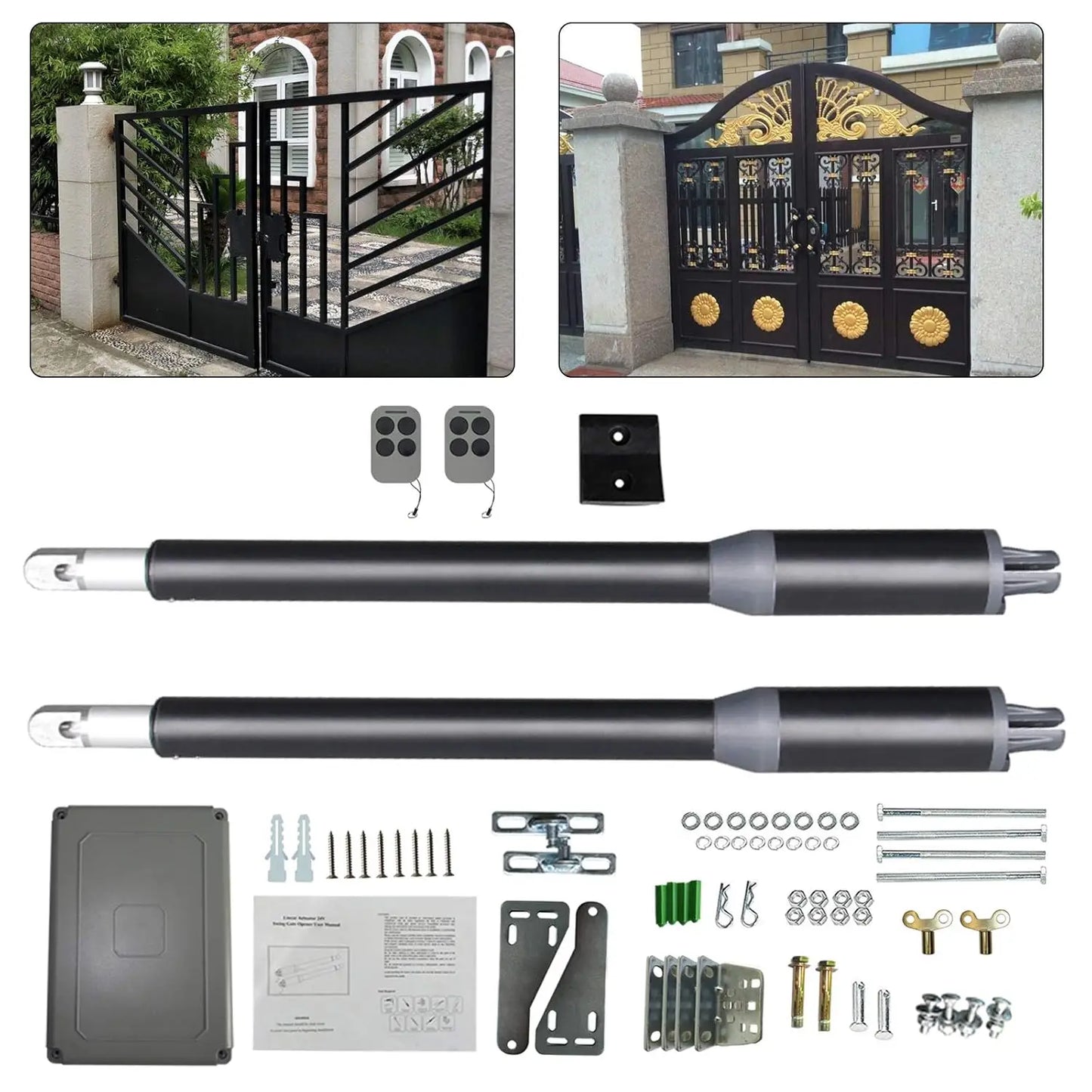 Automatic Dual Swing Gate Opener System