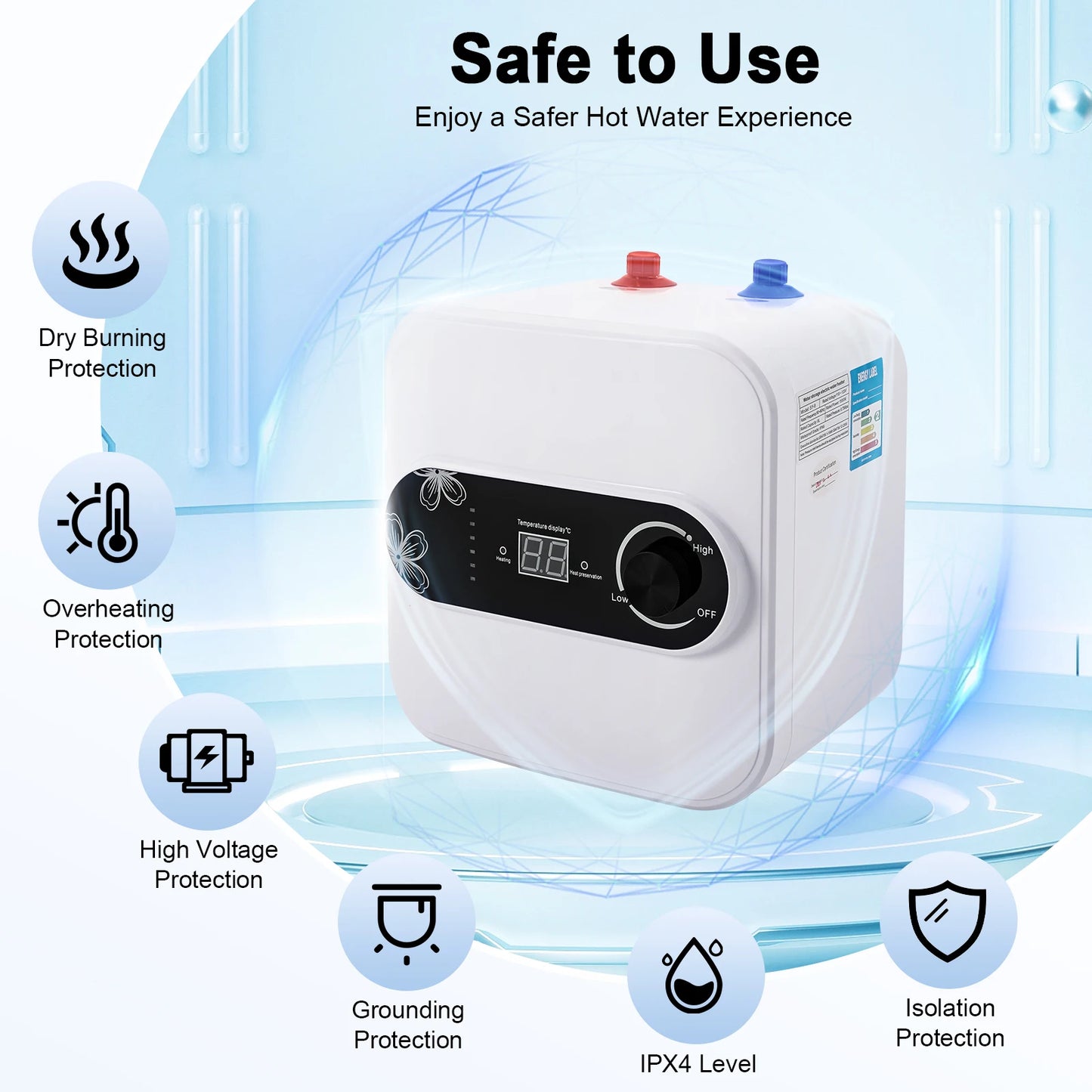 110V On-Demand Electric Water Heater
