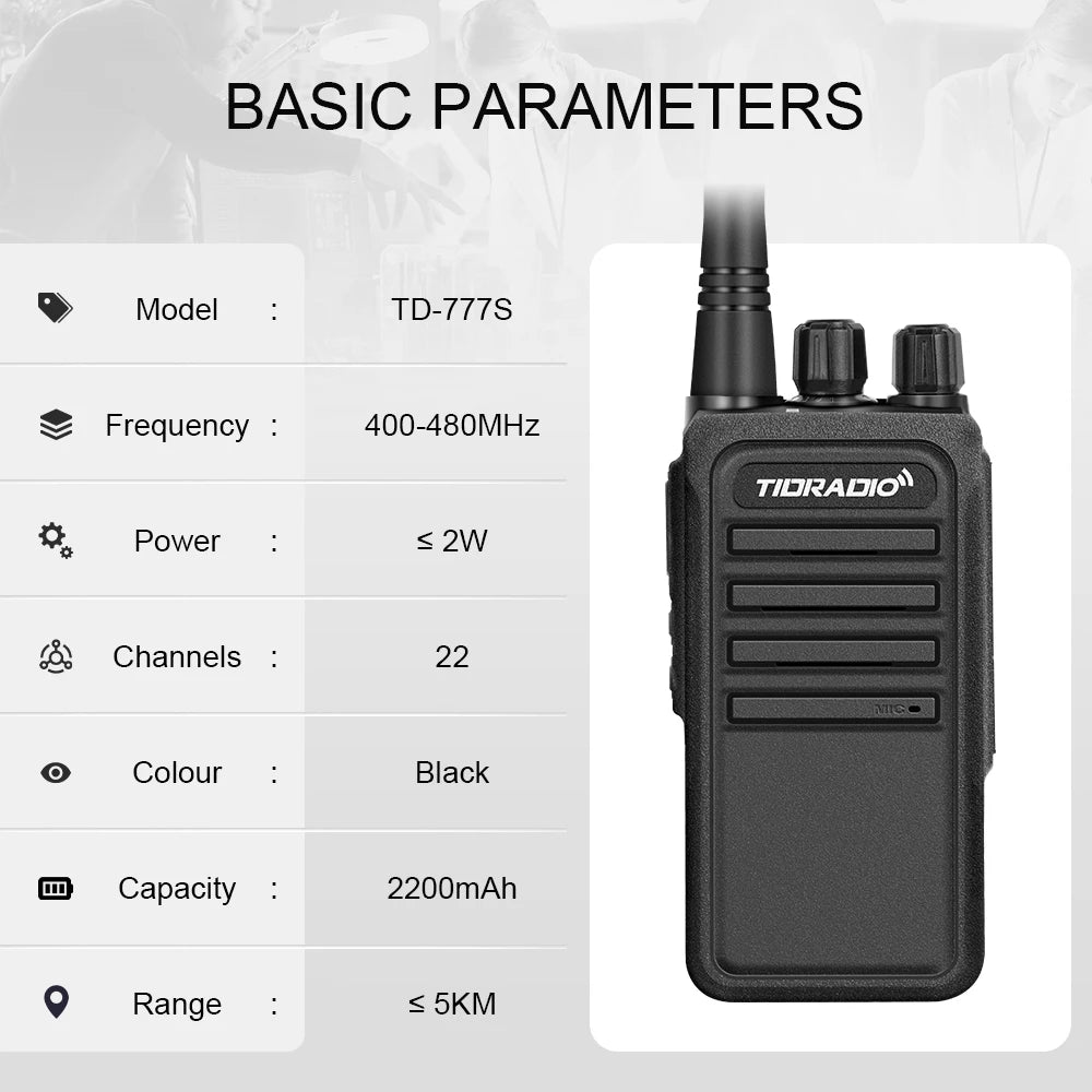 Two Way Radio Long Range Walkie Talkies 22CH