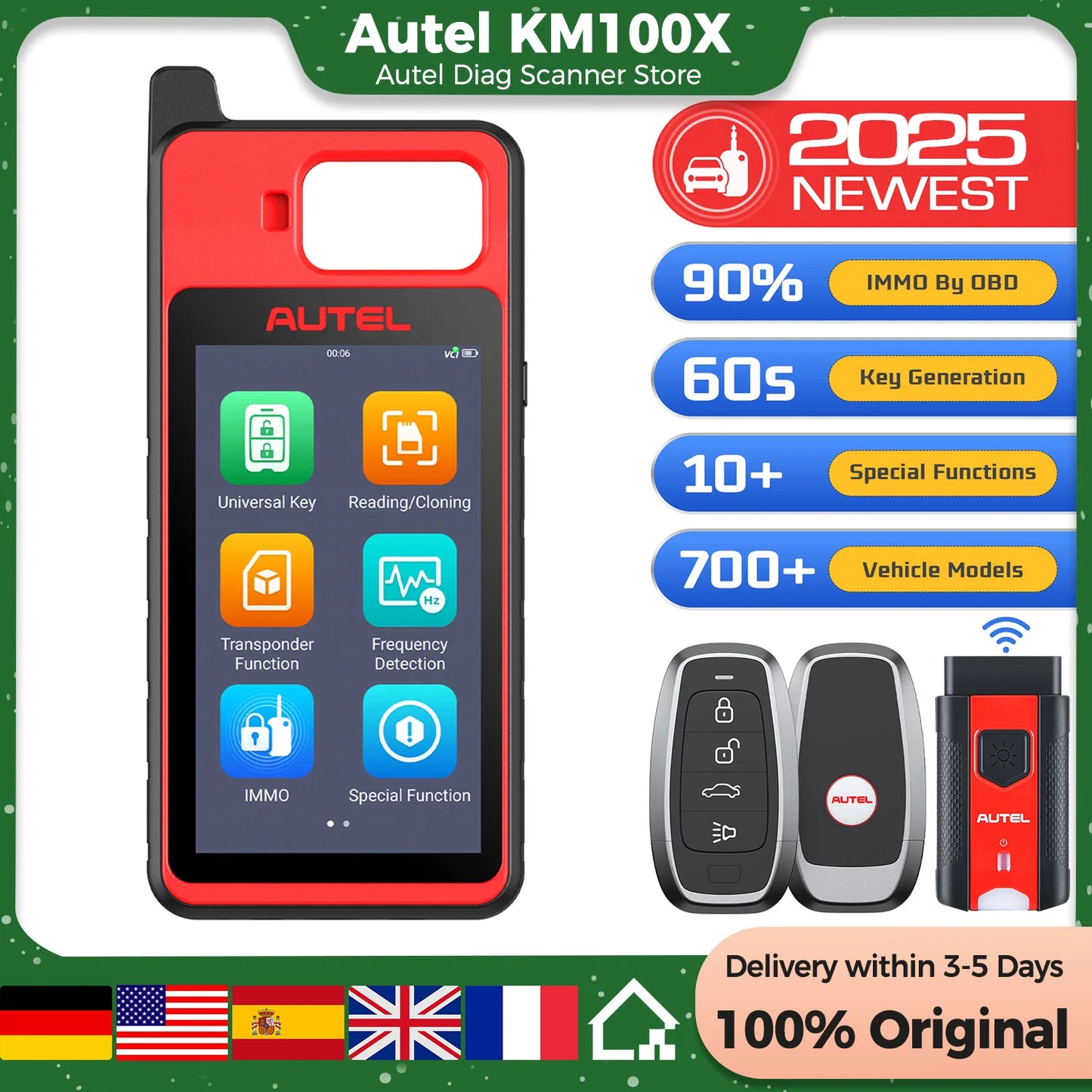 Key Fob Programming / Diagnostic Scanner
