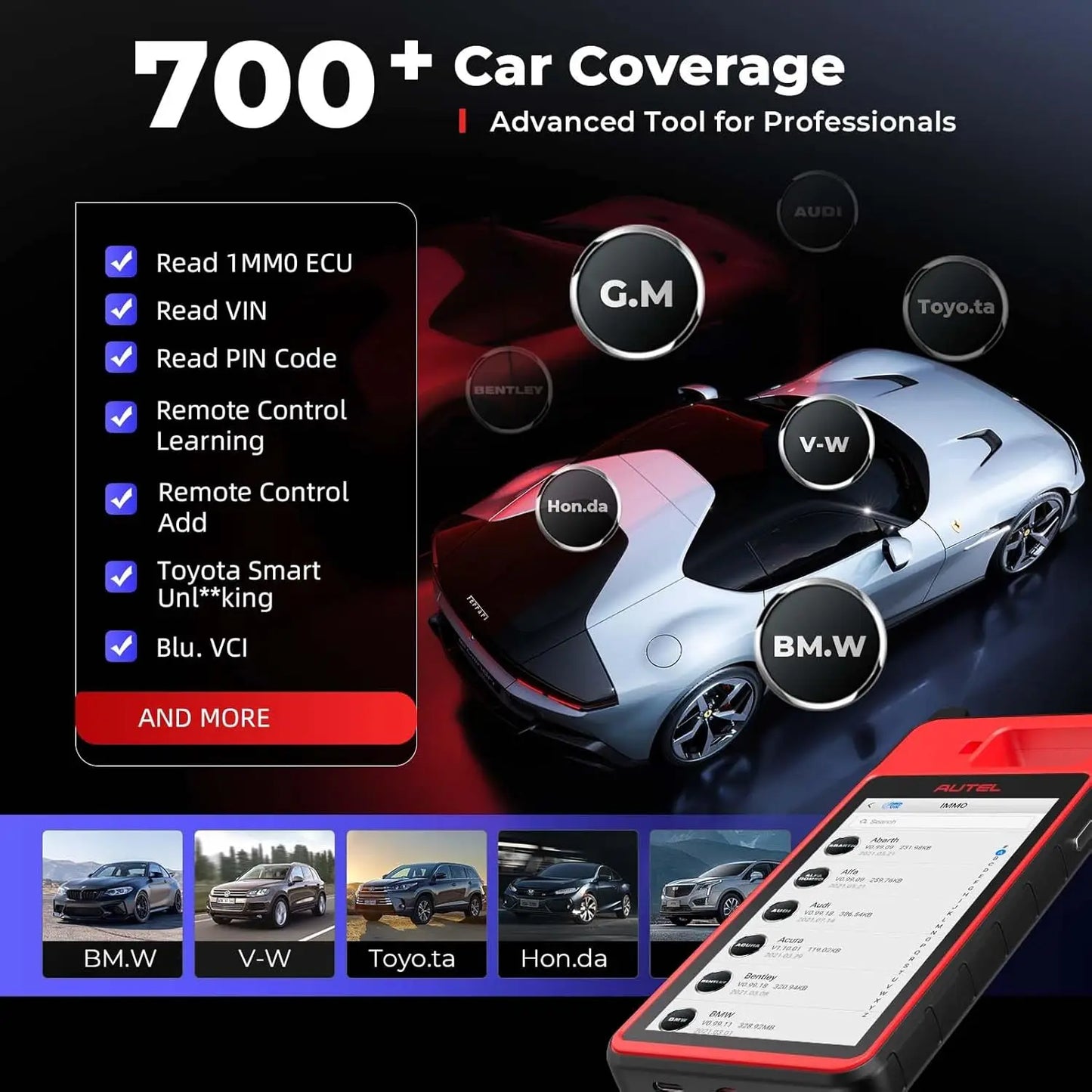 Key Fob Programming Immobilizer Tool