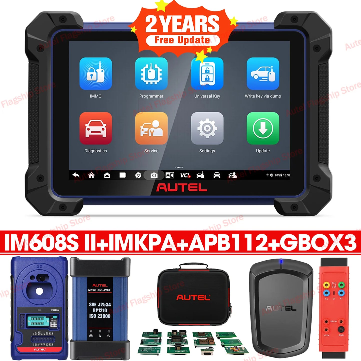 IMMO Key Programming OBD2 Scanner Car Diagnostic Tool
