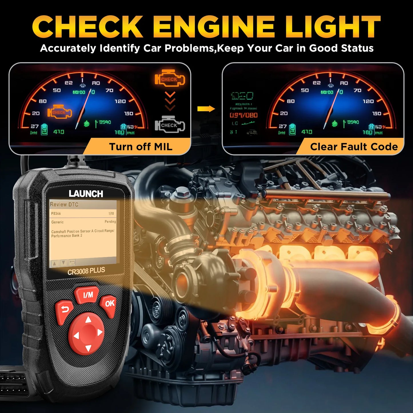 OBD2 Scanner Diagnostic Tool
