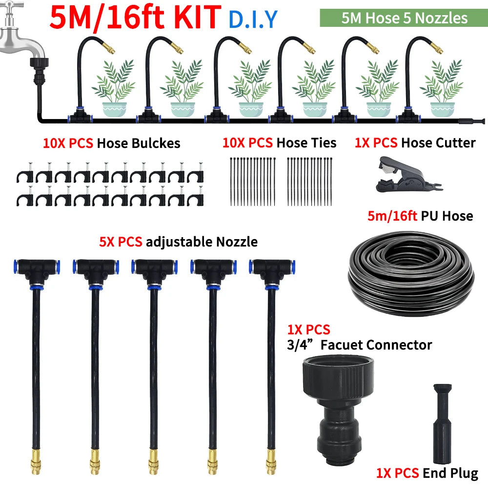 Irrigation kit For Greenhouse Garden