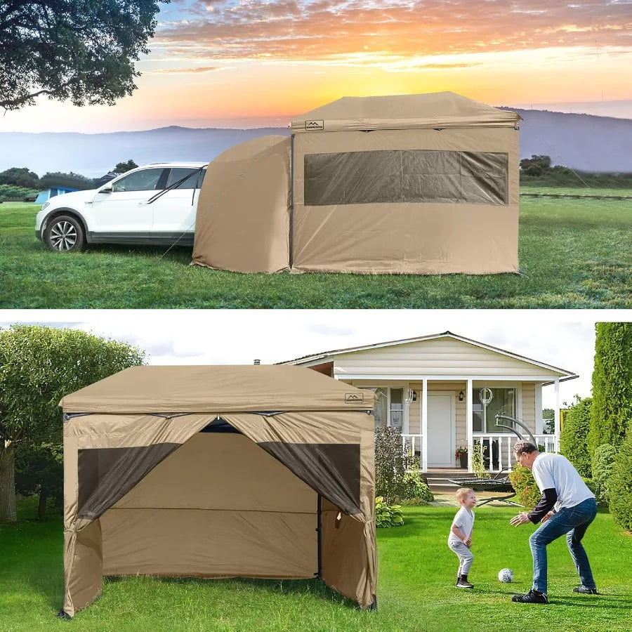 Canopy Tent for Camping with Removable SUV Tailgate