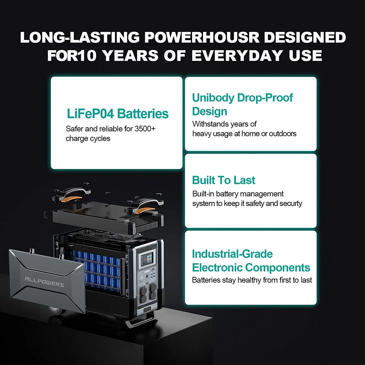 4000W Solar Generator with 400W Solar Panel