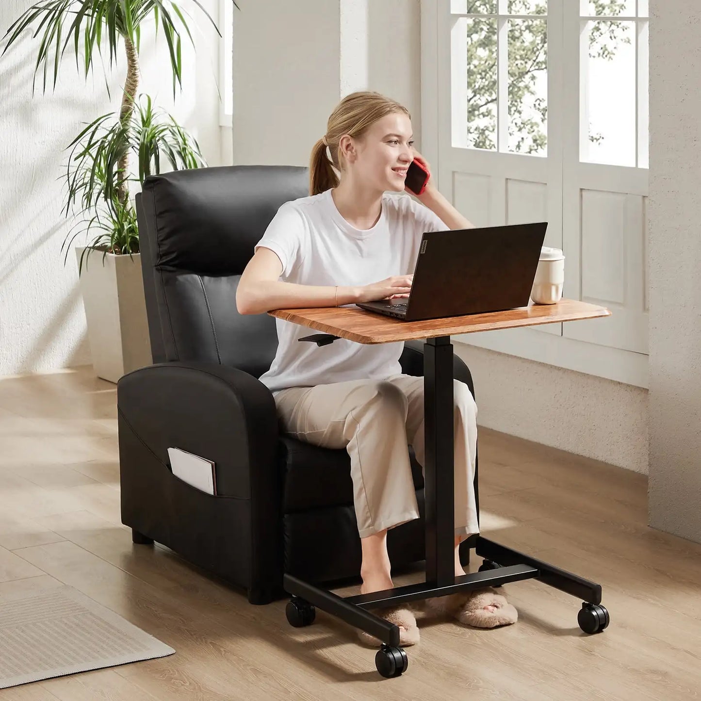 Small Mobile Standing Desk