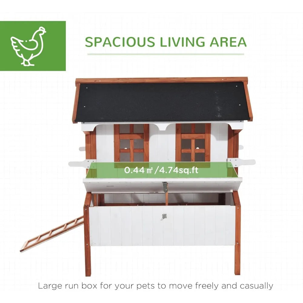 47" Chicken Coop Wooden
