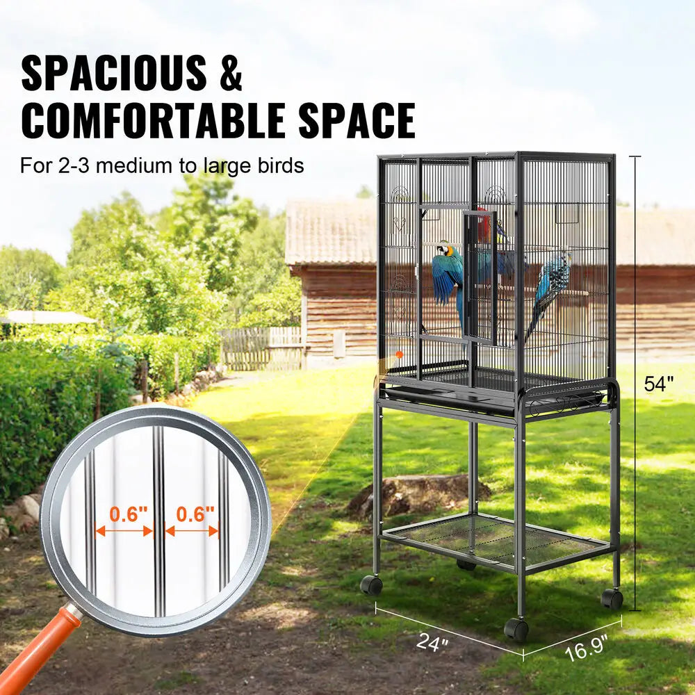 54 inch Standing Bird Cage