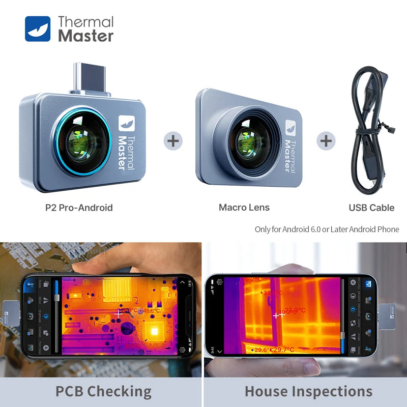 Infrared Thermal Imaging Camera for android Phone