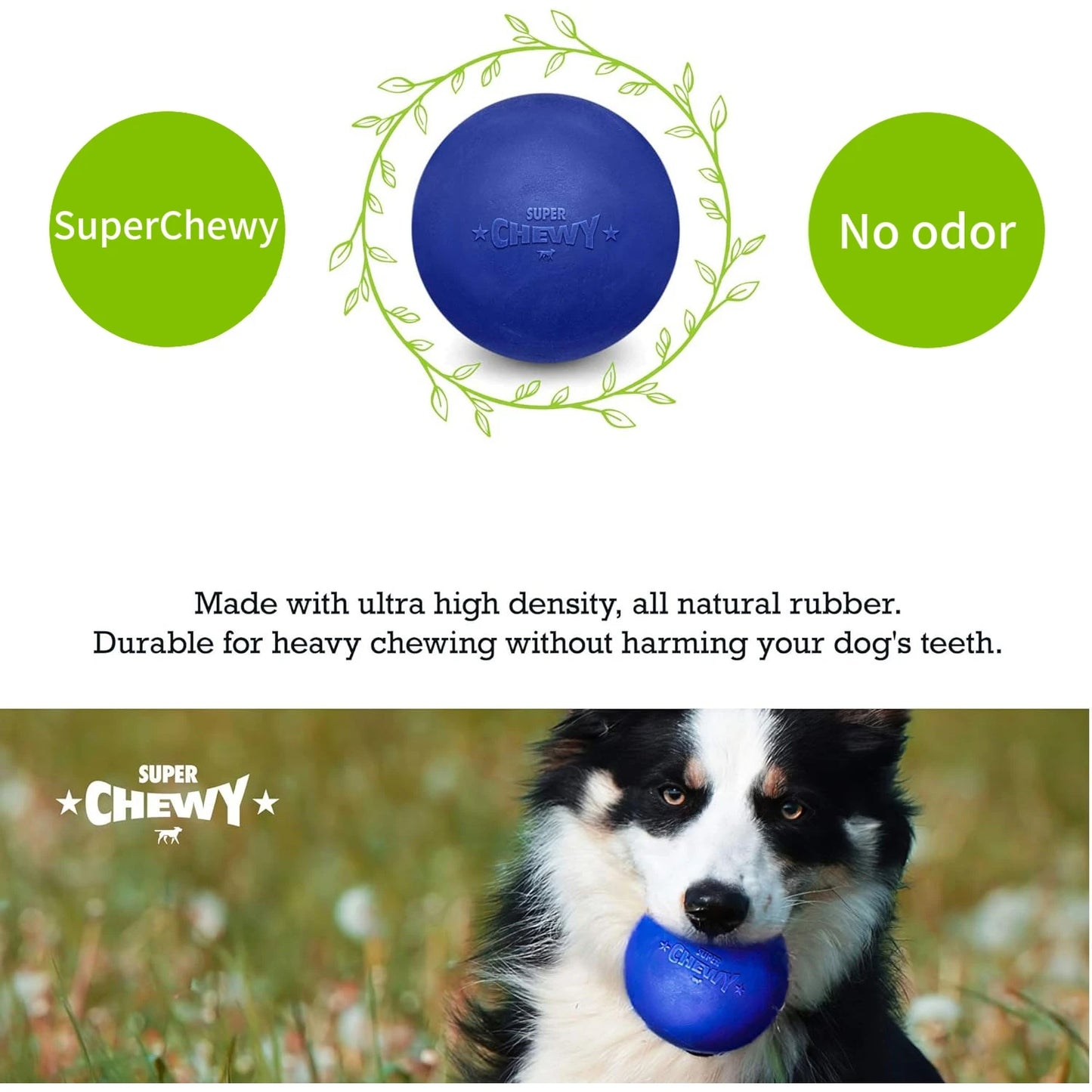 Super Chewy Dog Ball