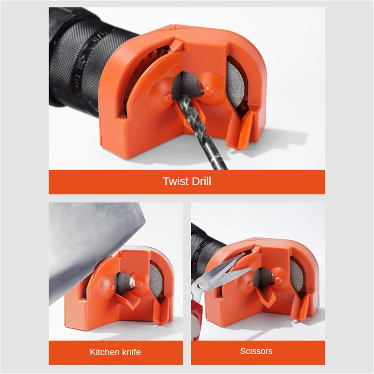 Drill Bit Grinding Sharpener/Drill Attachment
