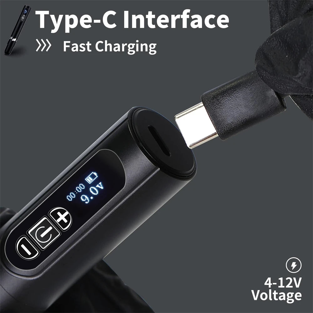 Wireless Tattoo Pen Suitable for Eyebrow and Lip Tattoos