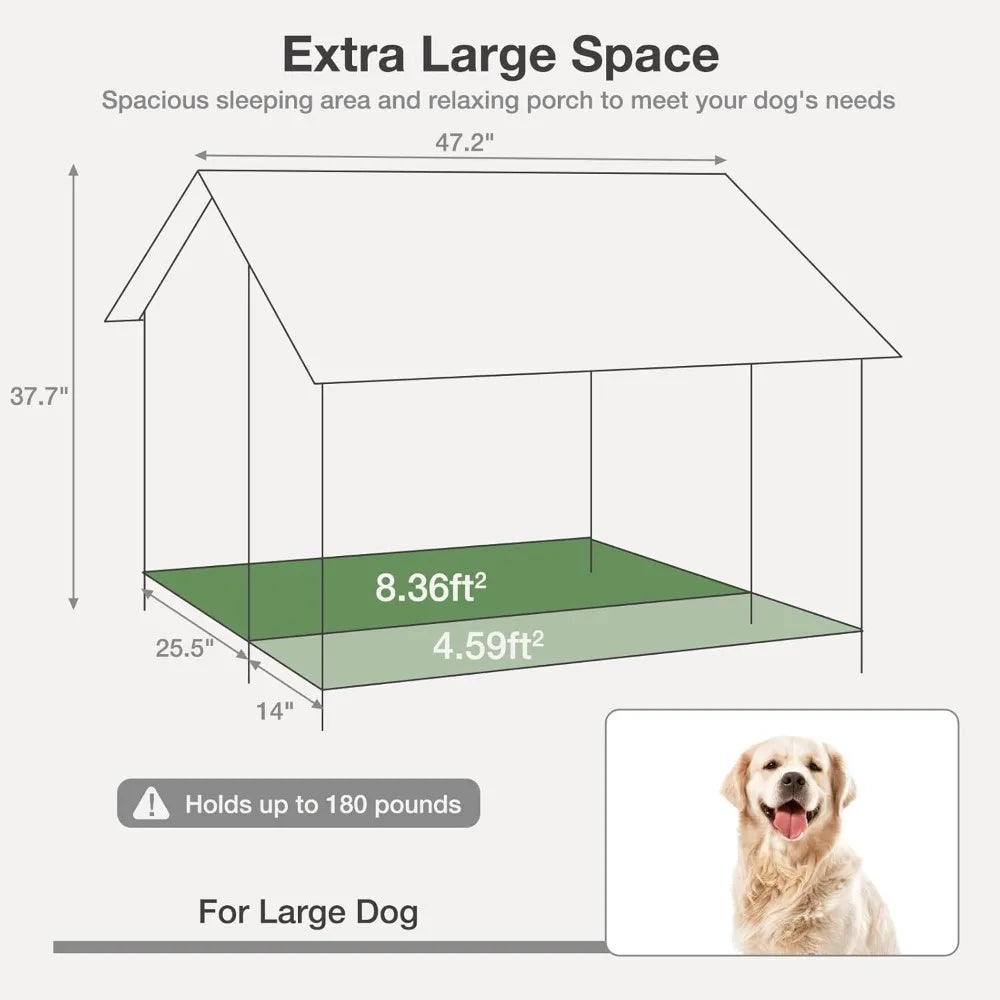 Outdoor Weatherproof Dog House