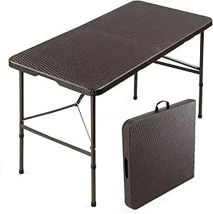 4 FT Plastic Folding Camping Table