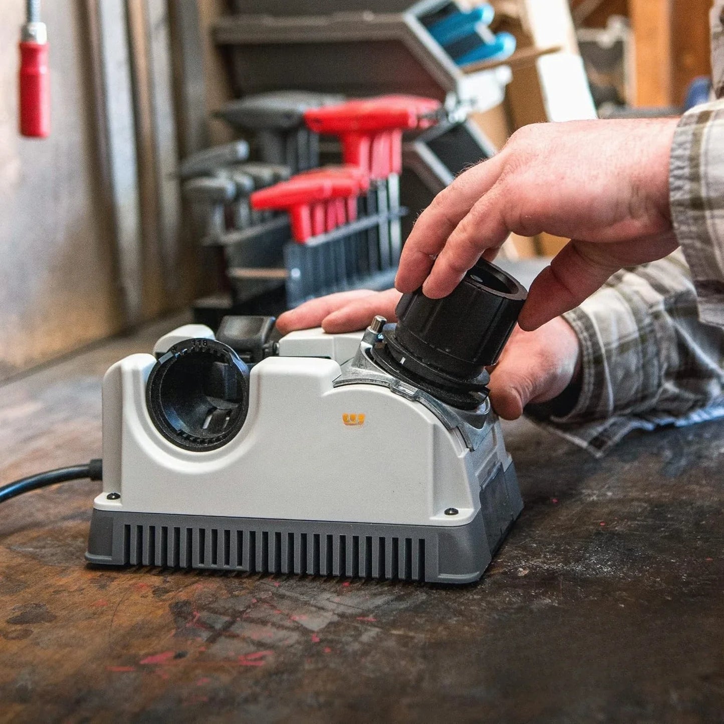 Electric Drill Bit Sharpener, 3/32-3/4"