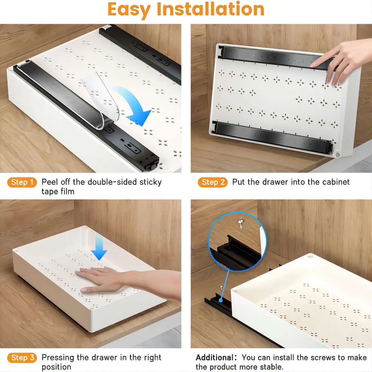 3pcs/set Kitchen Storage