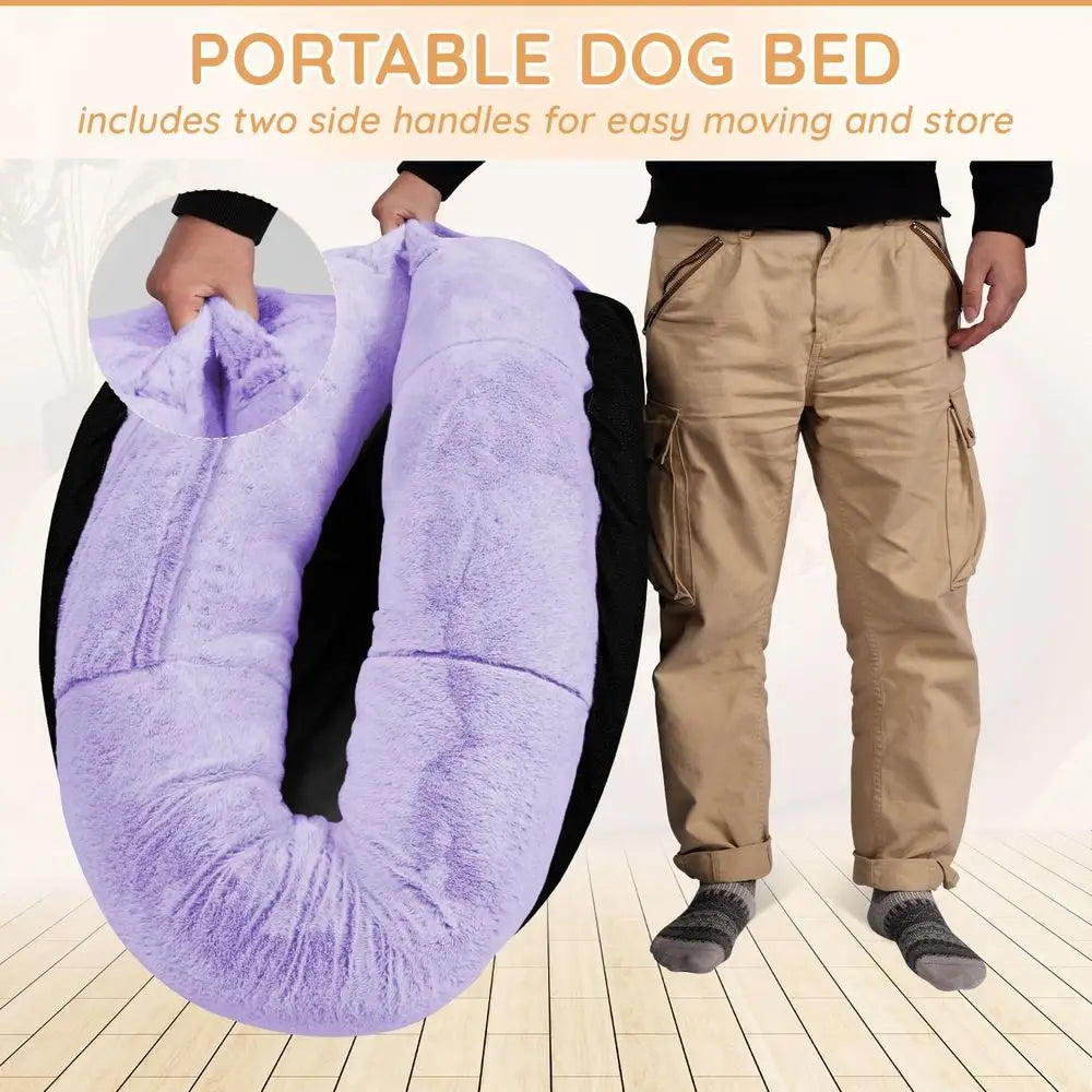 Orthopedic Bed with Storage for Humans and Pets