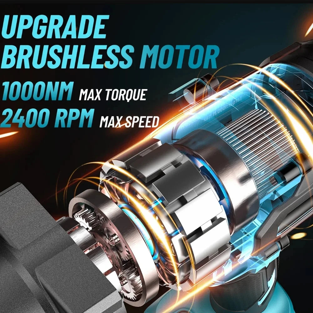Cordless Impact Wrench 1/2"