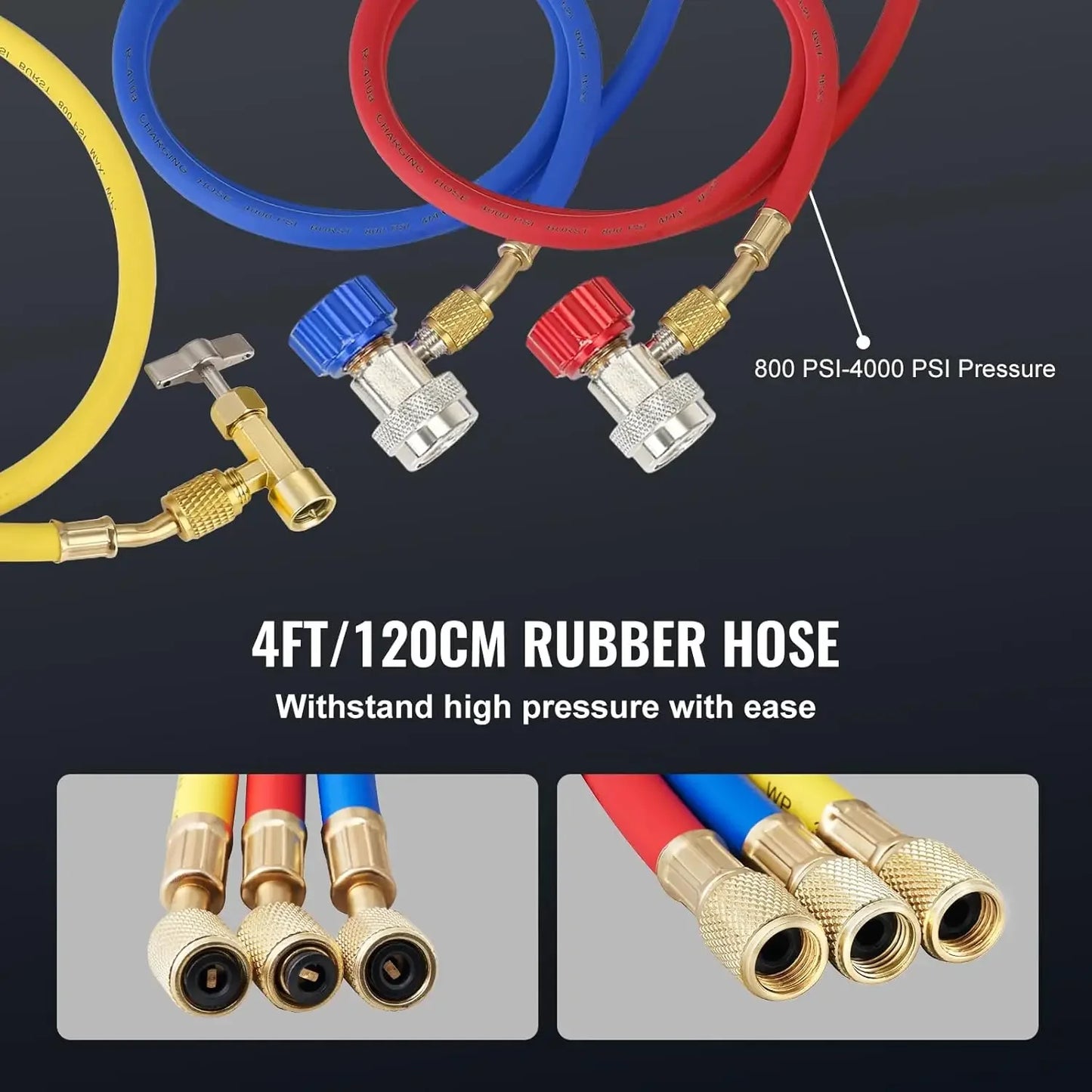 4 CFM Vacuum Pump and Gauge