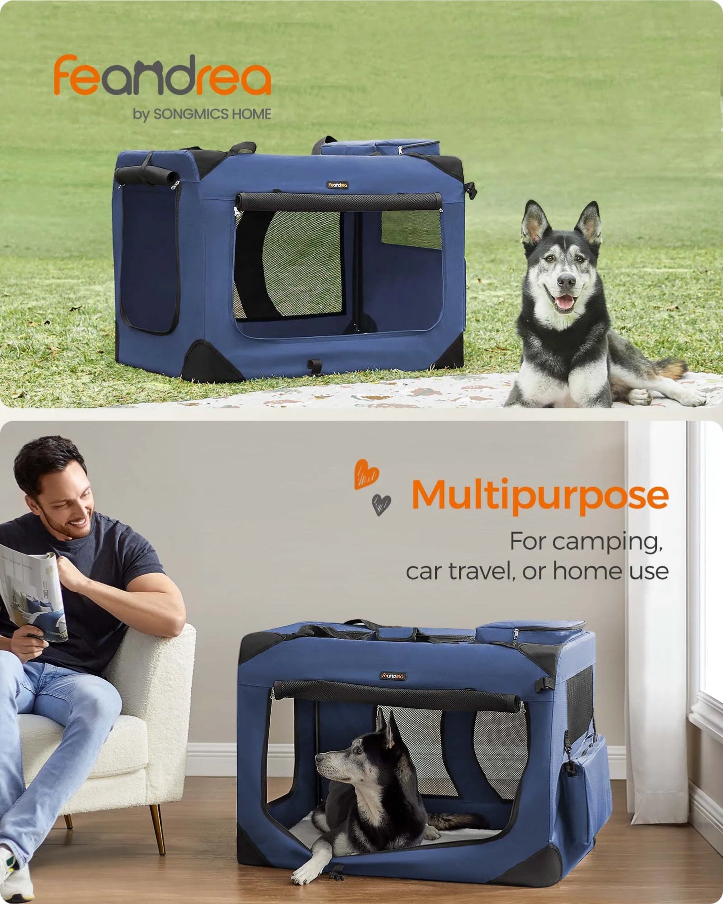 Collapsible Soft Dog Crate