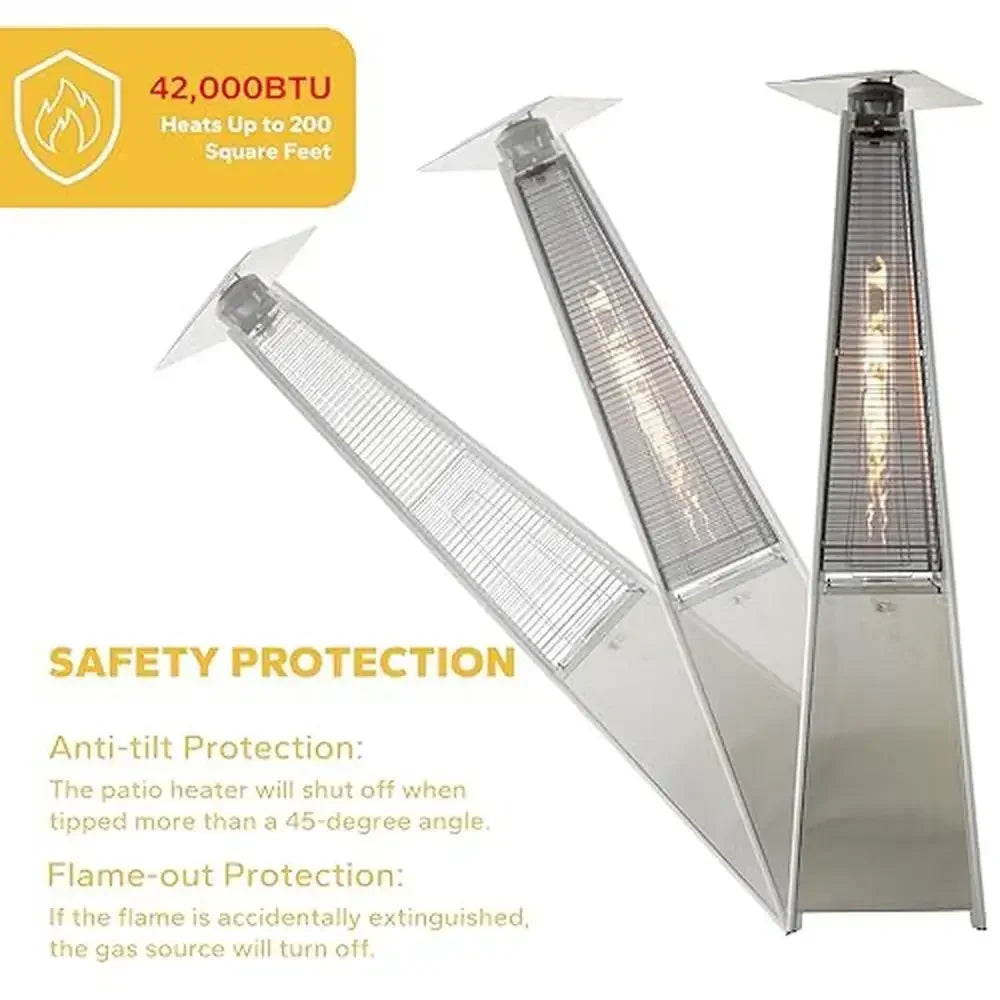 42,000 BTU Pyramid Propane Heater