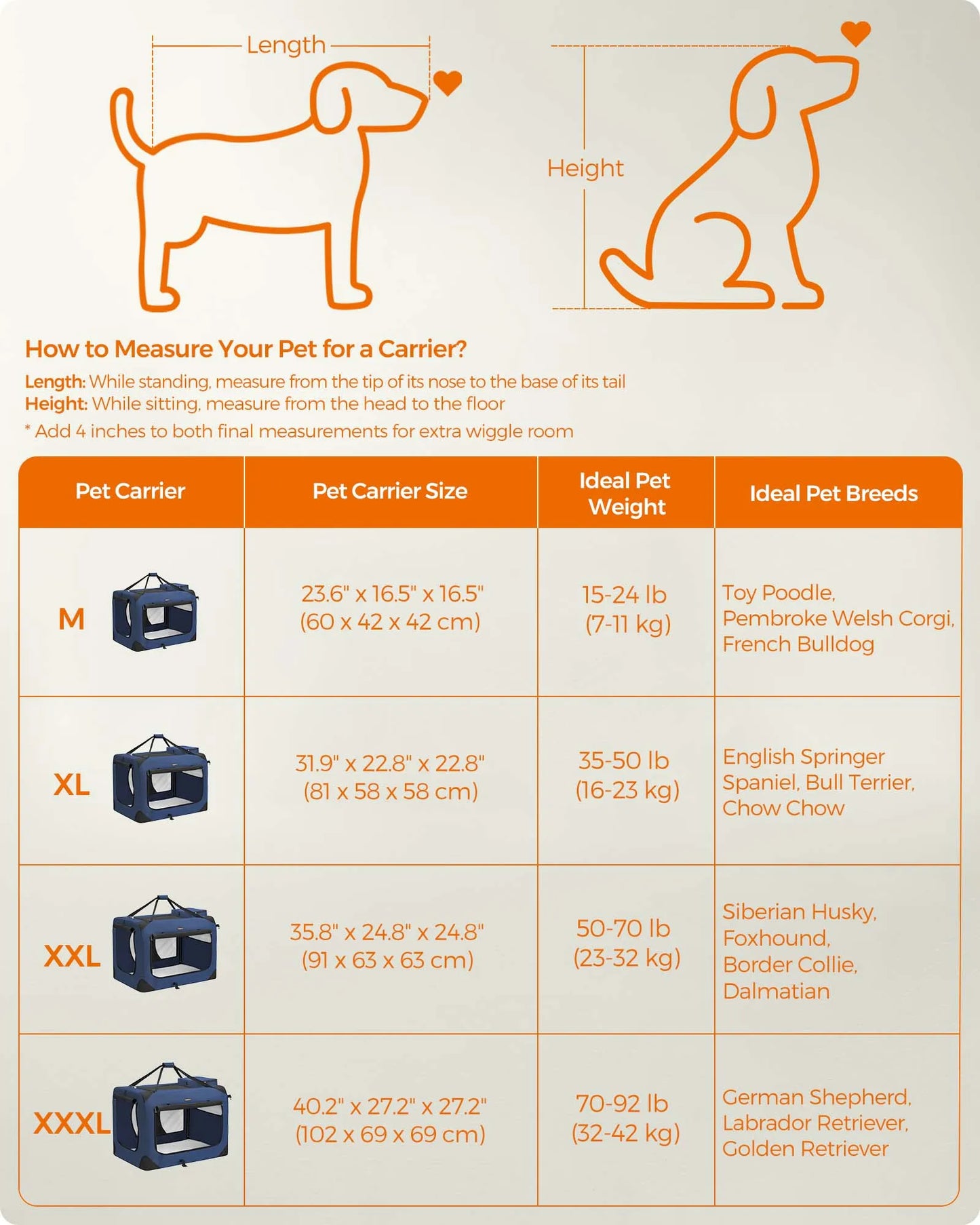 Collapsible Soft Dog Crate