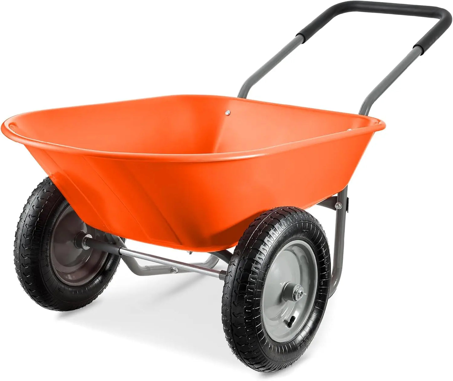 Dual-Wheel Wheelbarrow