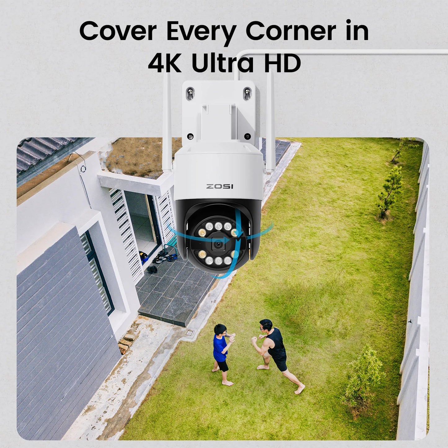 5MP/8MP Camera AI Detection Auto Track