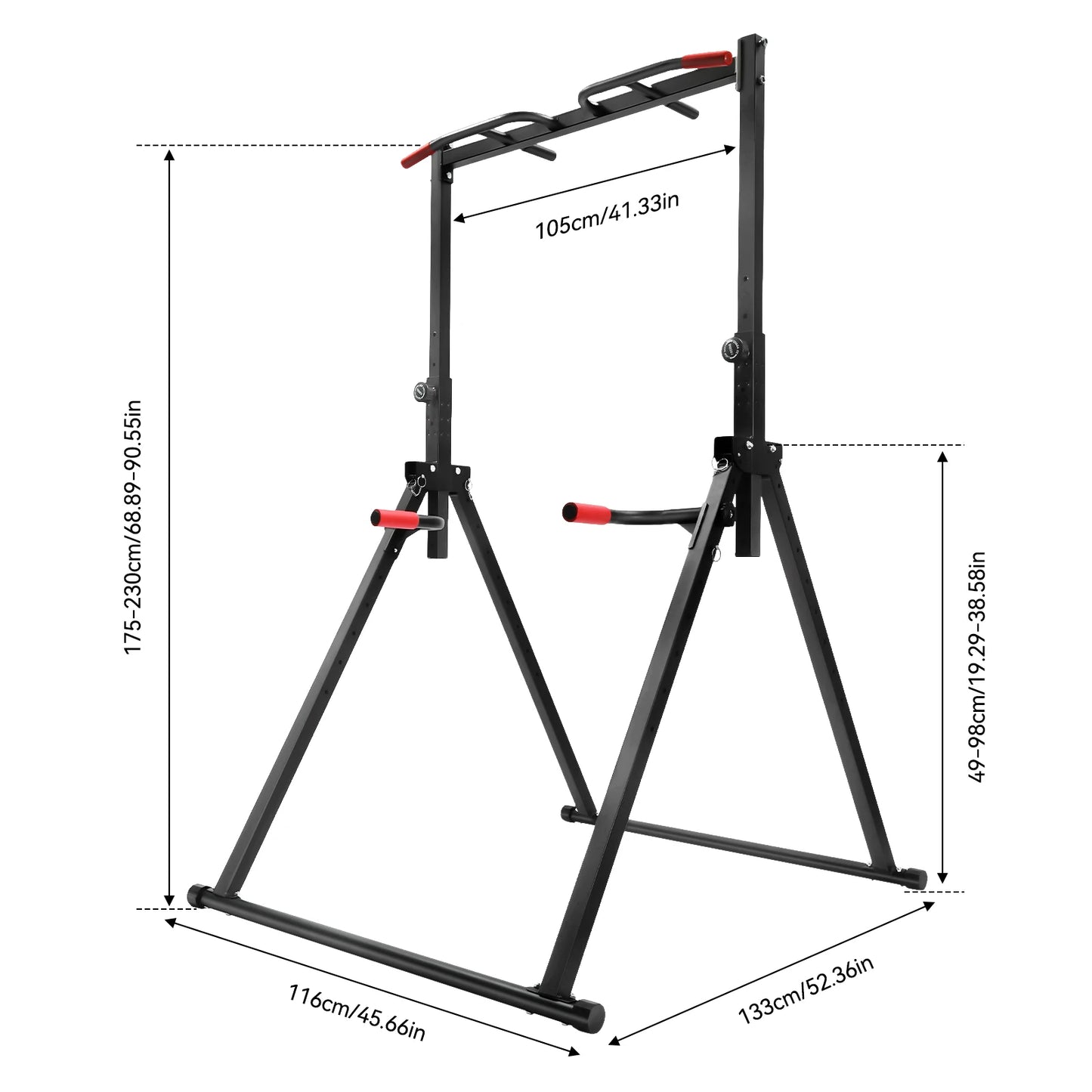 Adjustable Height Home Pull Up Bar