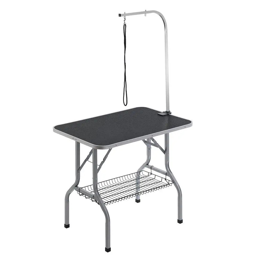 Pet Grooming Table with Clamp and Arm