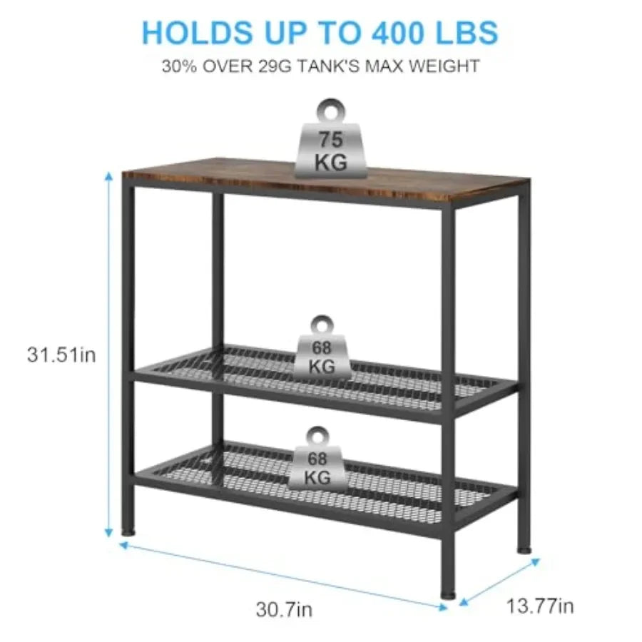 20-29 Gallon Fish Tank Stand, 3-Tier