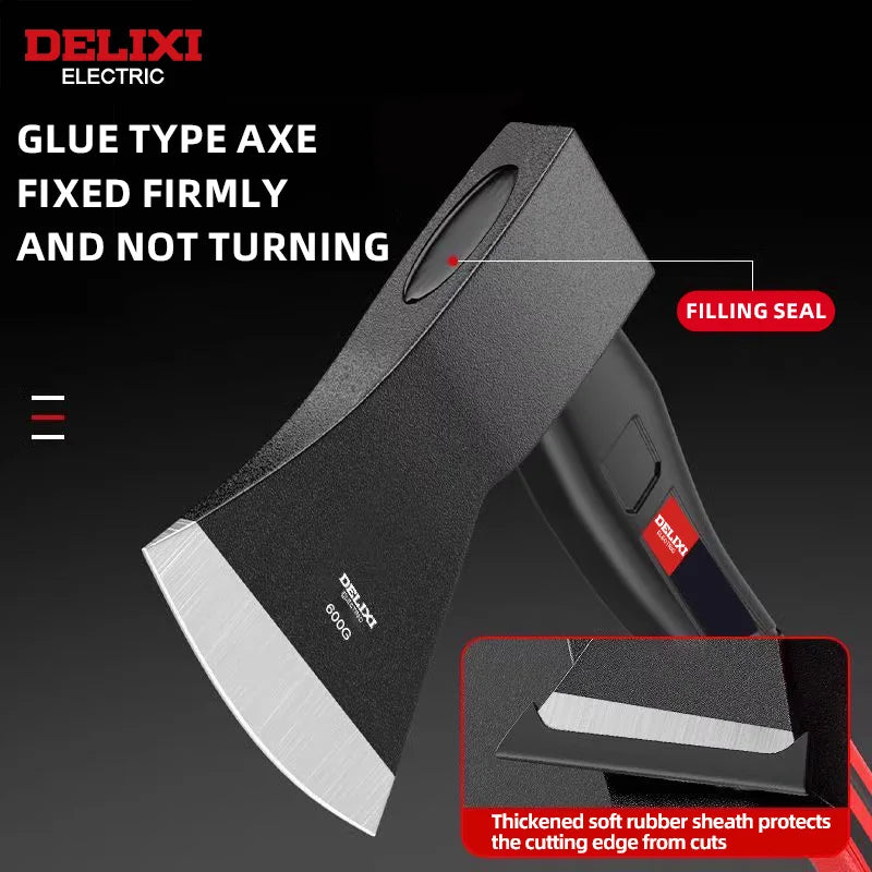 15-inch axe with blade cover