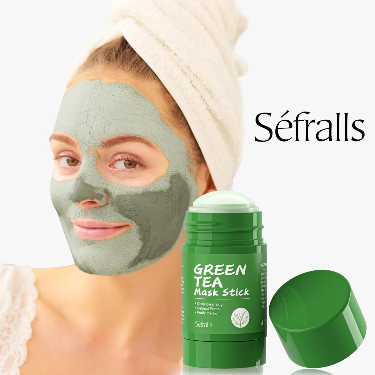 Green Tea Mud Mask Stick