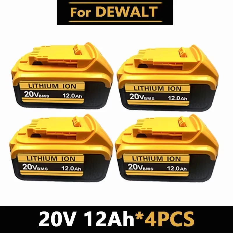 20V 12.0Ah MAX Battery / Charger For DeWalt