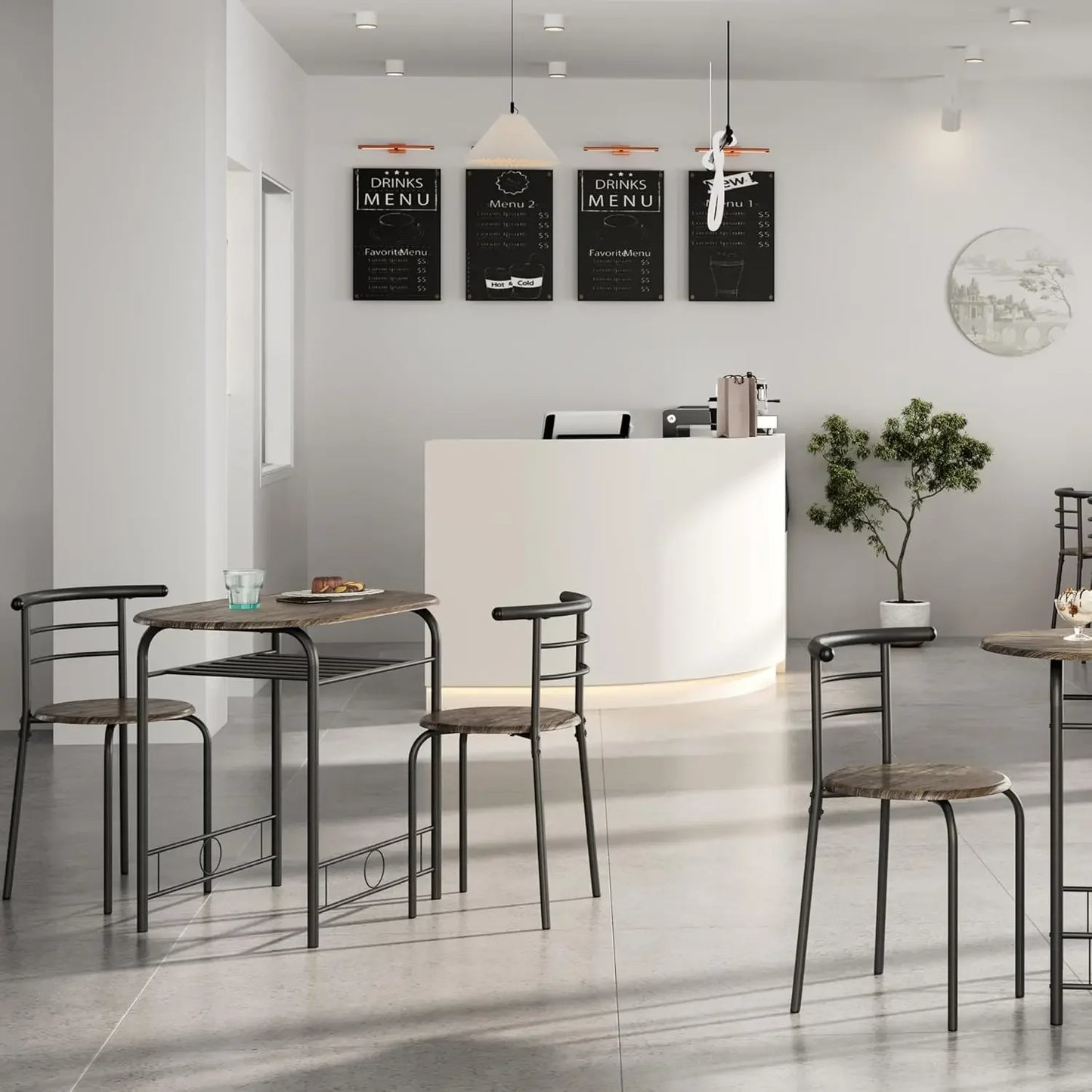 3 Piece Dining Table Set