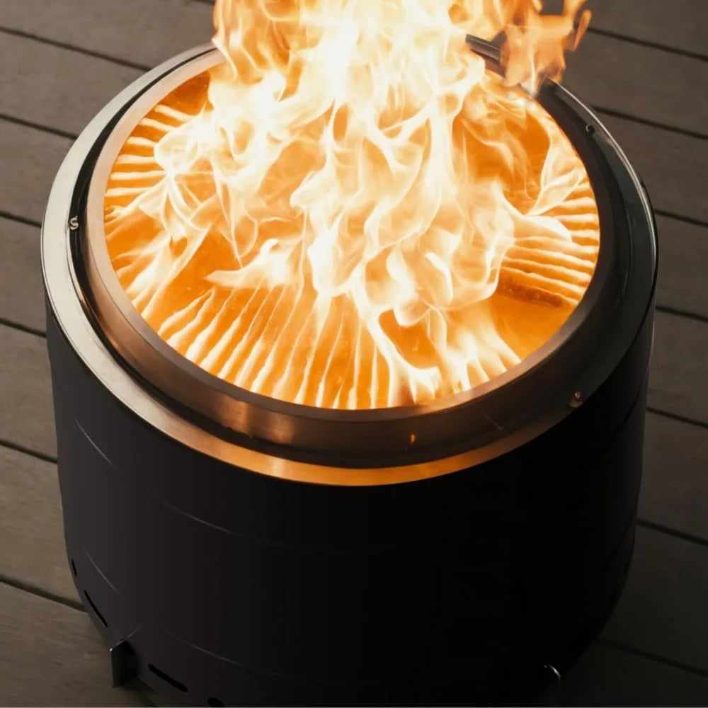 22 inch Smokeless Fire Pit with Carry Bag