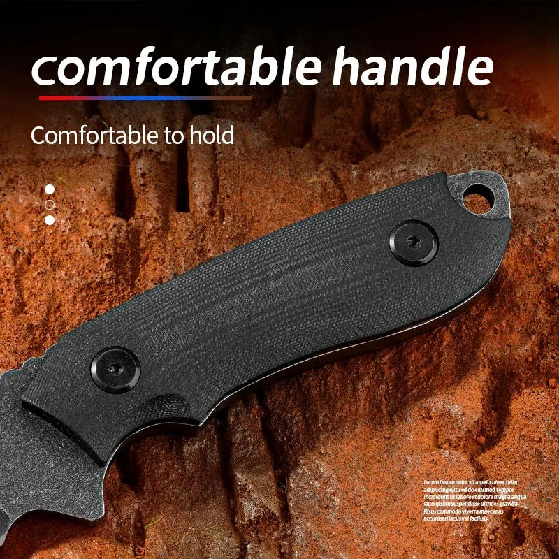 9 Inch Military Tactical Knife With Scabbard