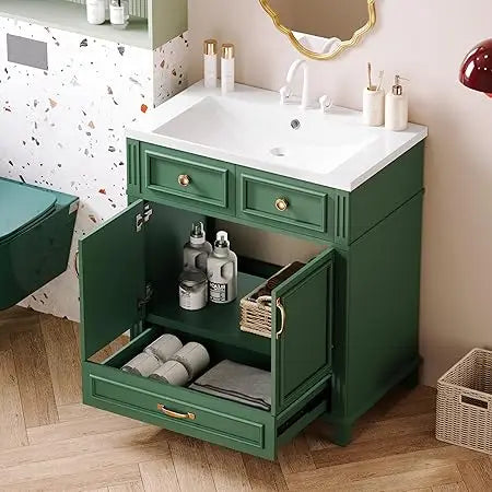 30 Inch Bathroom Vanity with Sink Combo