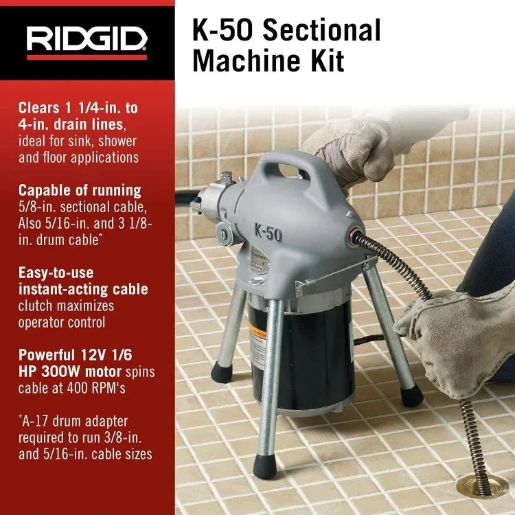 Electric Drain Cleaning Machine